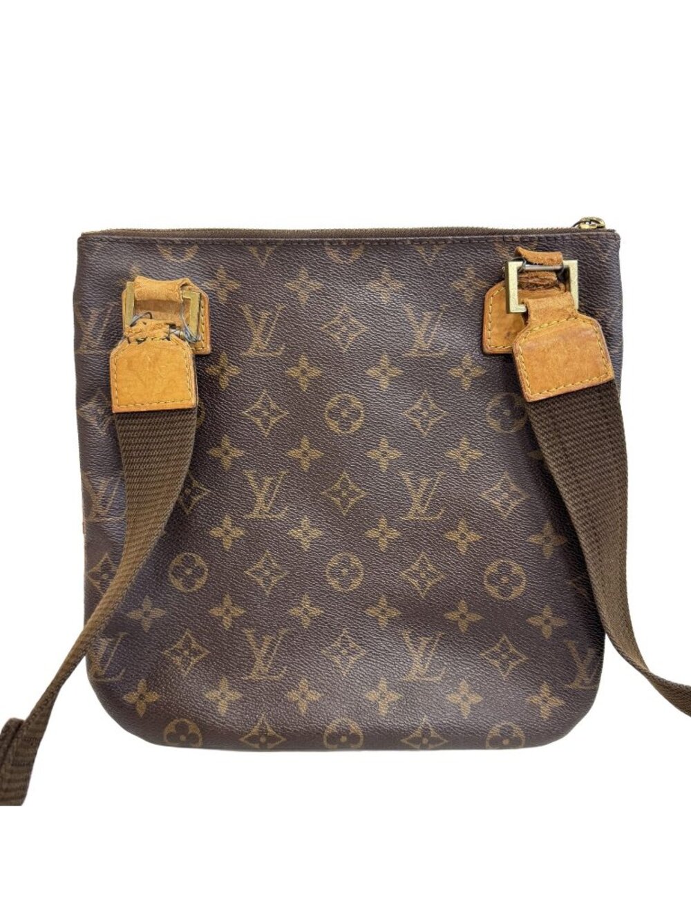 Louis Vuitton Monogram Pochette Bosphere Shoulder Bag Canvas Brown